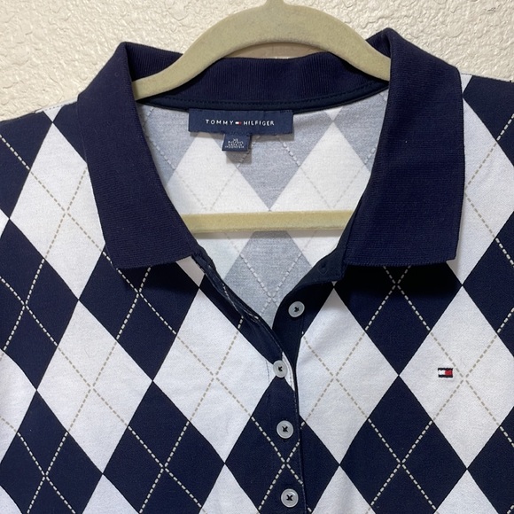 Tommy Hilfiger Women’s White And Black Polo Shirt. NWOT. Size XL. - Picture 2 of 7